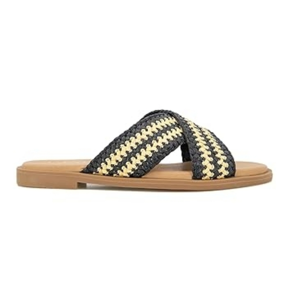 XOXO Melly Flat Sandal Sz 6 - Picture 3 of 11